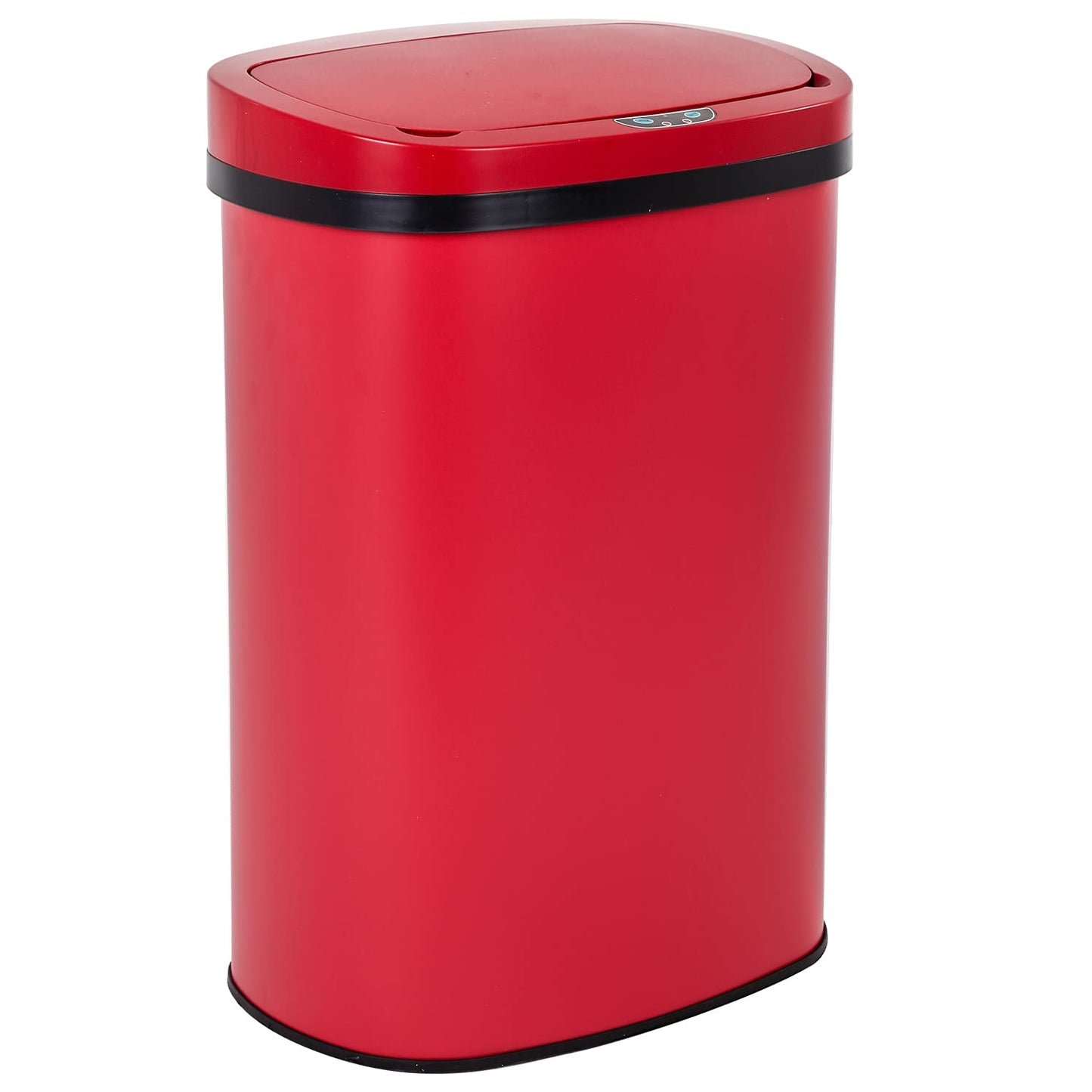 Kitchen Trash Can with Lid, 13 Gallon Automatic Garbage Can for Bathroom Bedroom Home Office 50 Liter Touch Free High-Capacity Brushed Stainless Steel Waste Bin