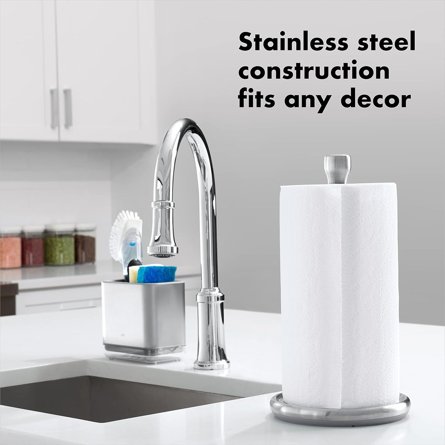 OXO Good Grips Steady Paper Towel Holder Countertop